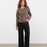 Amo Denim Apparel Womens Denim Frida Jean in Black Oak