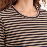 Amo Denim Apparel Womens Blouses Love Long Sleeve