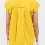 Amo Denim Apparel Womens Blouses Ruth Sleeveless Shirt in Lemon