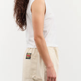 Amo Denim Apparel Womens Tees Sleeveless Babe Tee in White