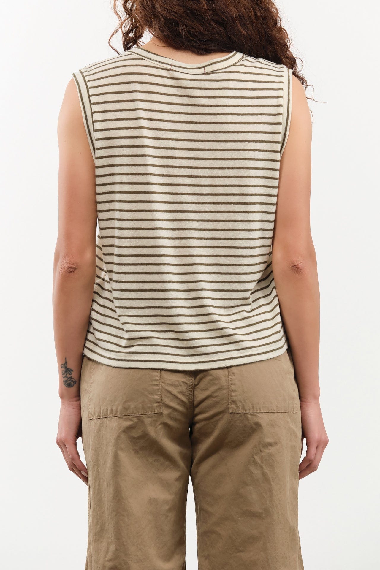 Amo Denim Apparel Womens Tees Sleeveless Love Tee