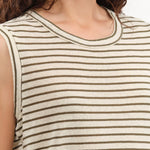 Amo Denim Apparel Womens Tees Sleeveless Love Tee