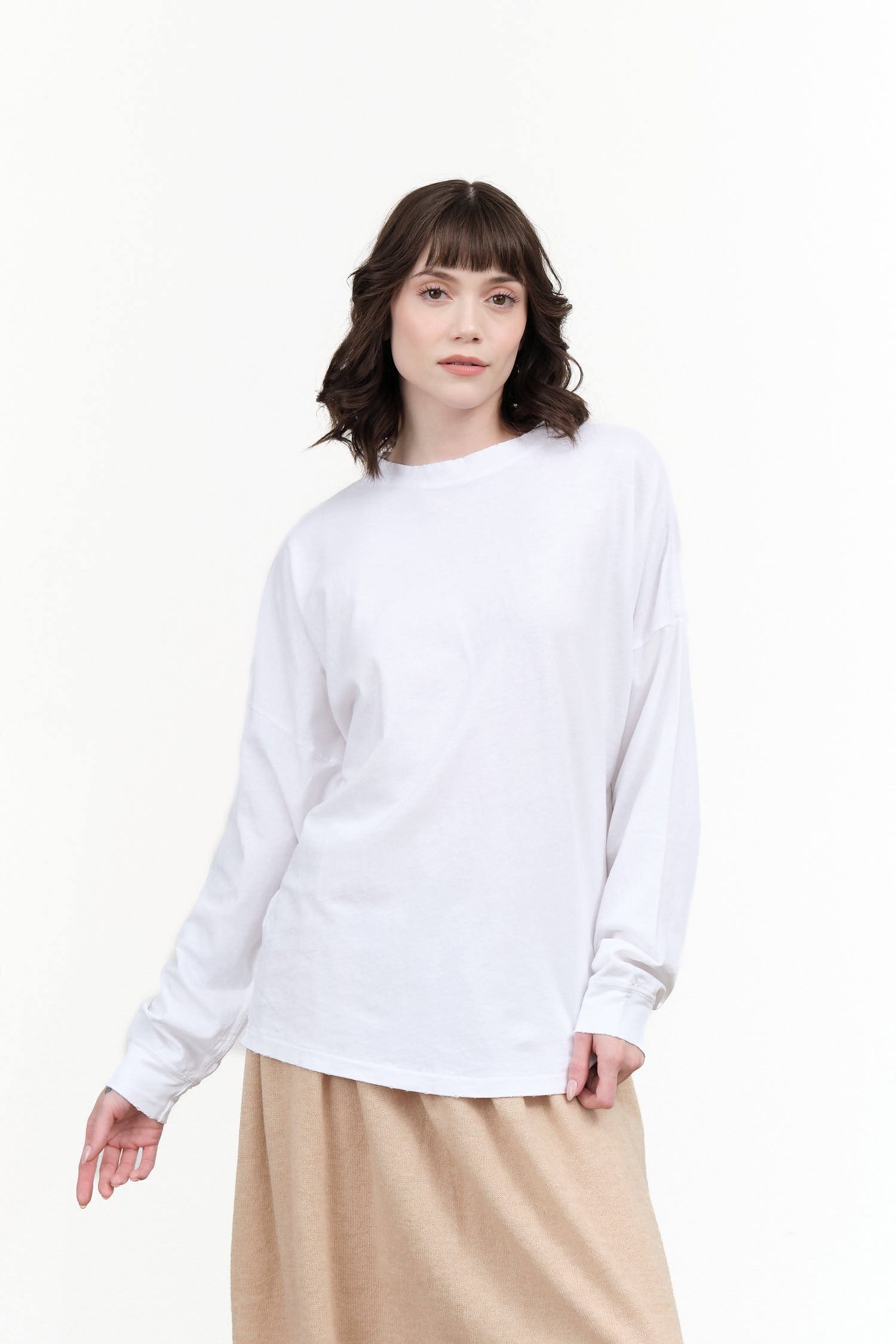 Amo Denim Apparel Womens Tees Soulmate Tee in White White / XSmall