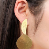 Annie Costello Brown Jewelry Earrings Club II Earrings in Gold Vermeil Gold Vermeil / 2.75"