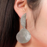 Annie Costello Brown Jewelry Earrings Club II Earrings in Sterling Silver Sterling Silver / 2.75"