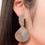 Annie Costello Brown Jewelry Earrings Club II Earrings in Sterling Silver Sterling Silver / 2.75"