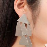 Annie Costello Brown Jewelry Earrings Zola Earrings in Sterling Silver Sterling Silver / 3"