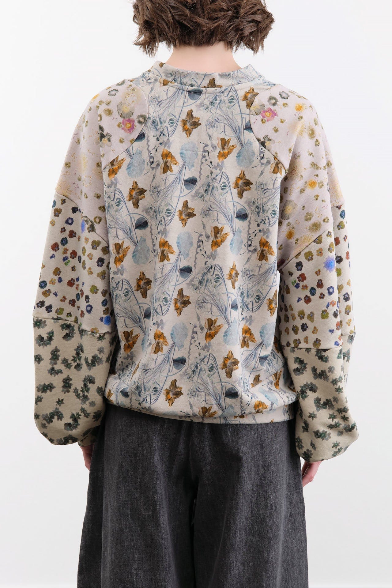 Anntian Apparel Womens Blouses Cotton Hemp Pullover Print 4B / One Size
