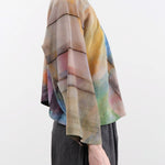 Anntian Apparel Womens Blouses Silk Top in Print 9 Print 9 / One Size