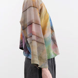 Anntian Apparel Womens Blouses Silk Top in Print 9 Print 9 / One Size