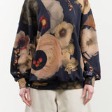 Anntian Apparel Womens Blouses Sweatshirt in Print X Print X / One Size