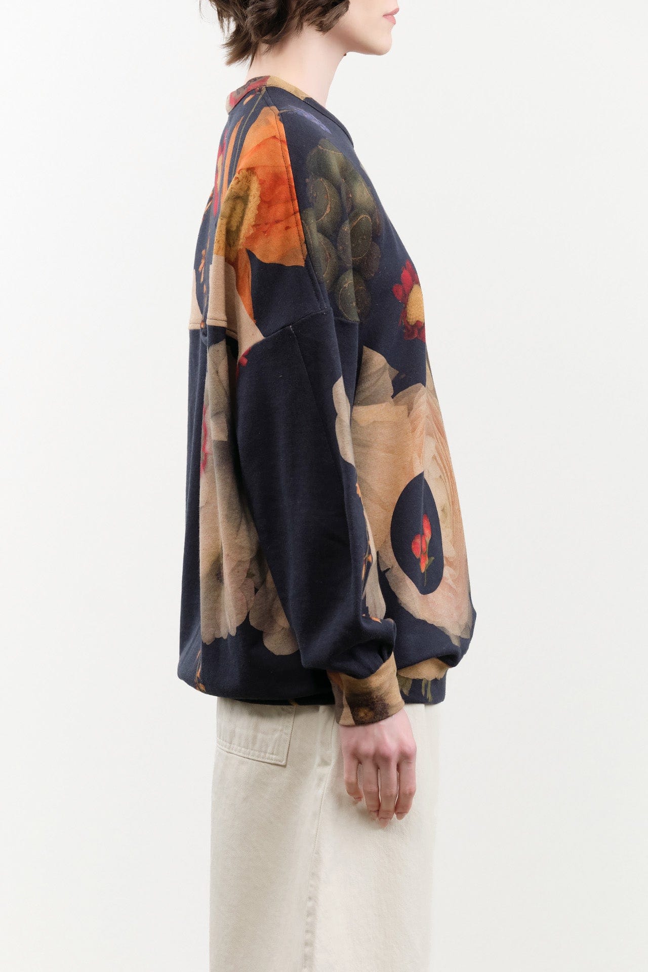 Anntian Apparel Womens Blouses Sweatshirt in Print X Print X / One Size