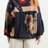Anntian Apparel Womens Blouses Sweatshirt in Print X Print X / One Size