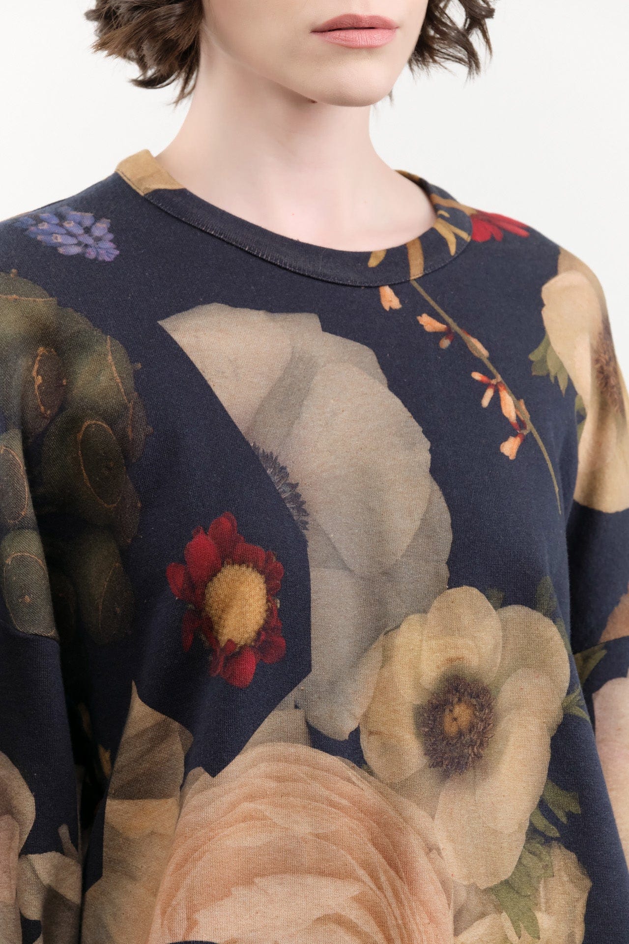 Anntian Apparel Womens Blouses Sweatshirt in Print X Print X / One Size