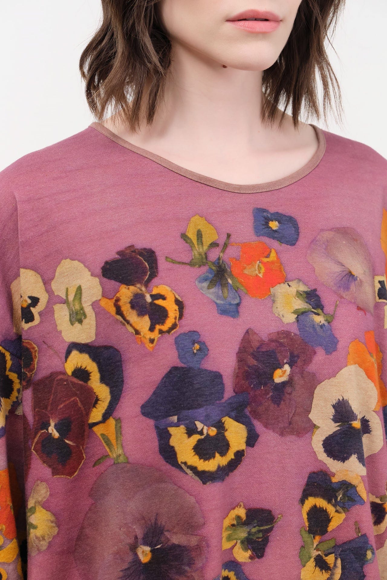 Anntian Apparel Womens Blouses T-Shirt in Print A Print A / One Size