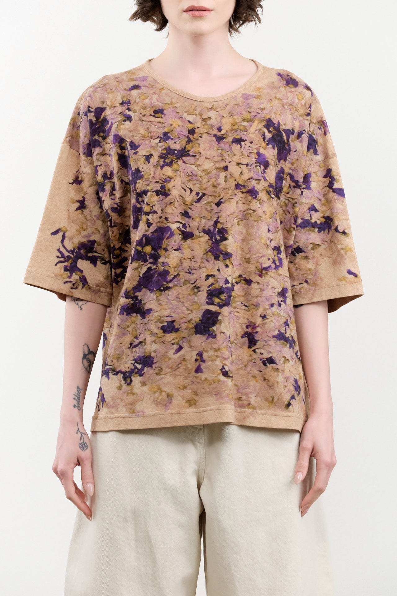 Anntian Apparel Womens Blouses T-Shirt in Print GGG Print GGG / One Size