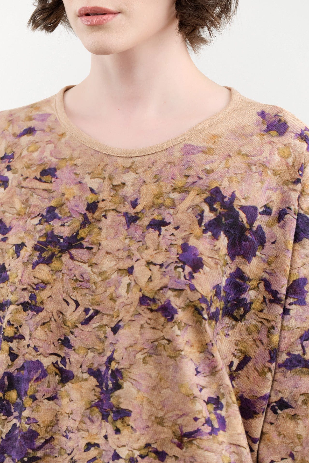 Anntian Apparel Womens Blouses T-Shirt in Print GGG Print GGG / One Size