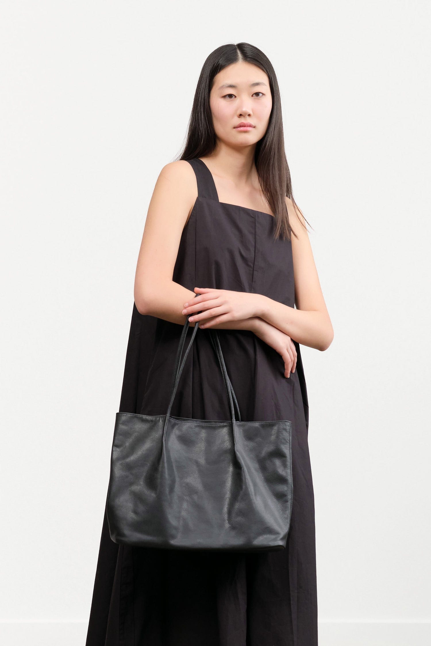 Are Studio Accessories Bags Large Frances Bag in Black Black / 11" H X 14" W X 4.5" D