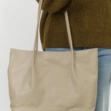 Are Studio Accessories Bags Large Frances Bag in Fog Fog / 11" L X 14" W X 4.5" D