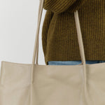 Are Studio Accessories Bags Large Frances Bag in Fog Fog / 11" L X 14" W X 4.5" D