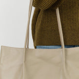 Are Studio Accessories Bags Large Frances Bag in Fog Fog / 11" L X 14" W X 4.5" D