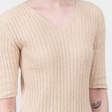 Atelier Delphine Apparel Womens Dresses Boucle V-Neck Dress