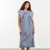 Atelier Delphine Apparel Womens Dresses Cacie Dress in Gingham Gingham / XSmall