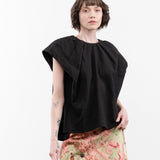 Atelier Delphine Apparel Womens Blouses Cacie Top in Black