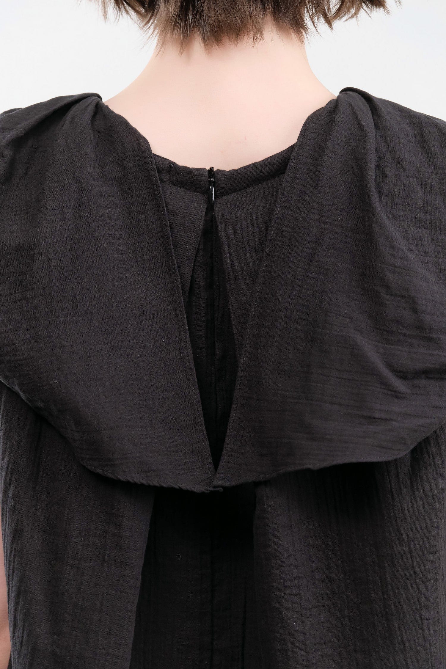 Atelier Delphine Apparel Womens Blouses Cacie Top in Black