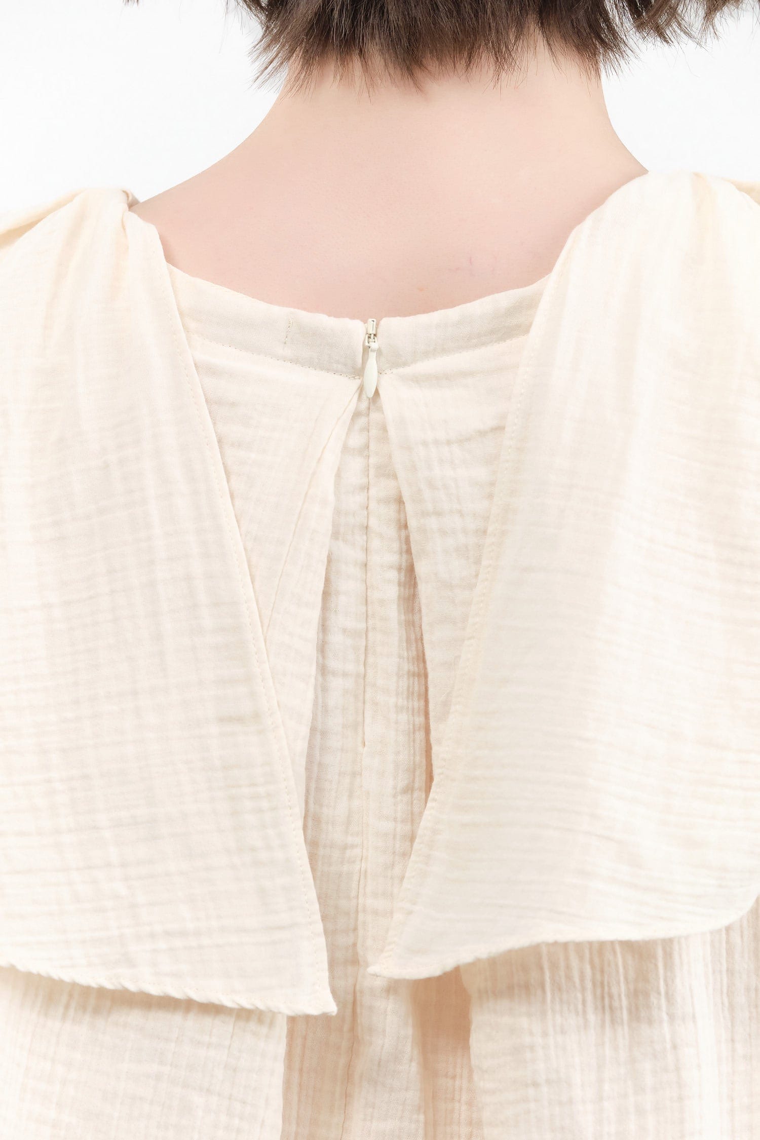 Atelier Delphine Apparel Womens Blouses Cacie Top in Kinari