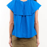 Atelier Delphine Apparel Womens Blouses Cacie Top in Sailor's Blue