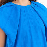 Atelier Delphine Apparel Womens Blouses Cacie Top in Sailor's Blue