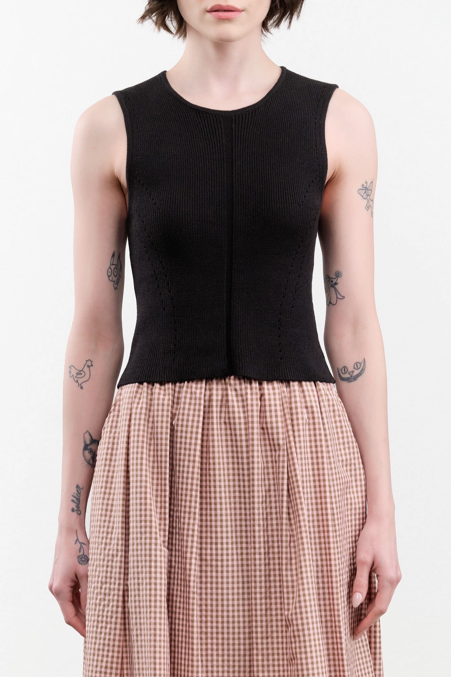 Atelier Delphine Apparel Womens Blouses High Gauge Compact Top