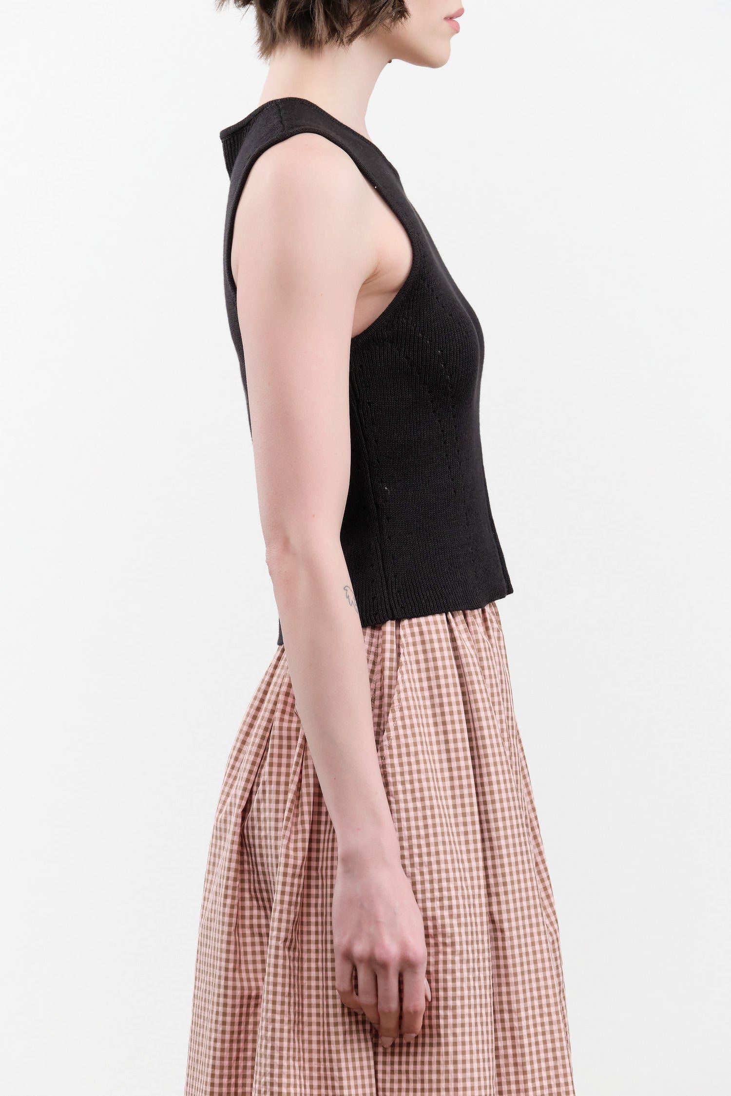 Atelier Delphine Apparel Womens Blouses High Gauge Compact Top