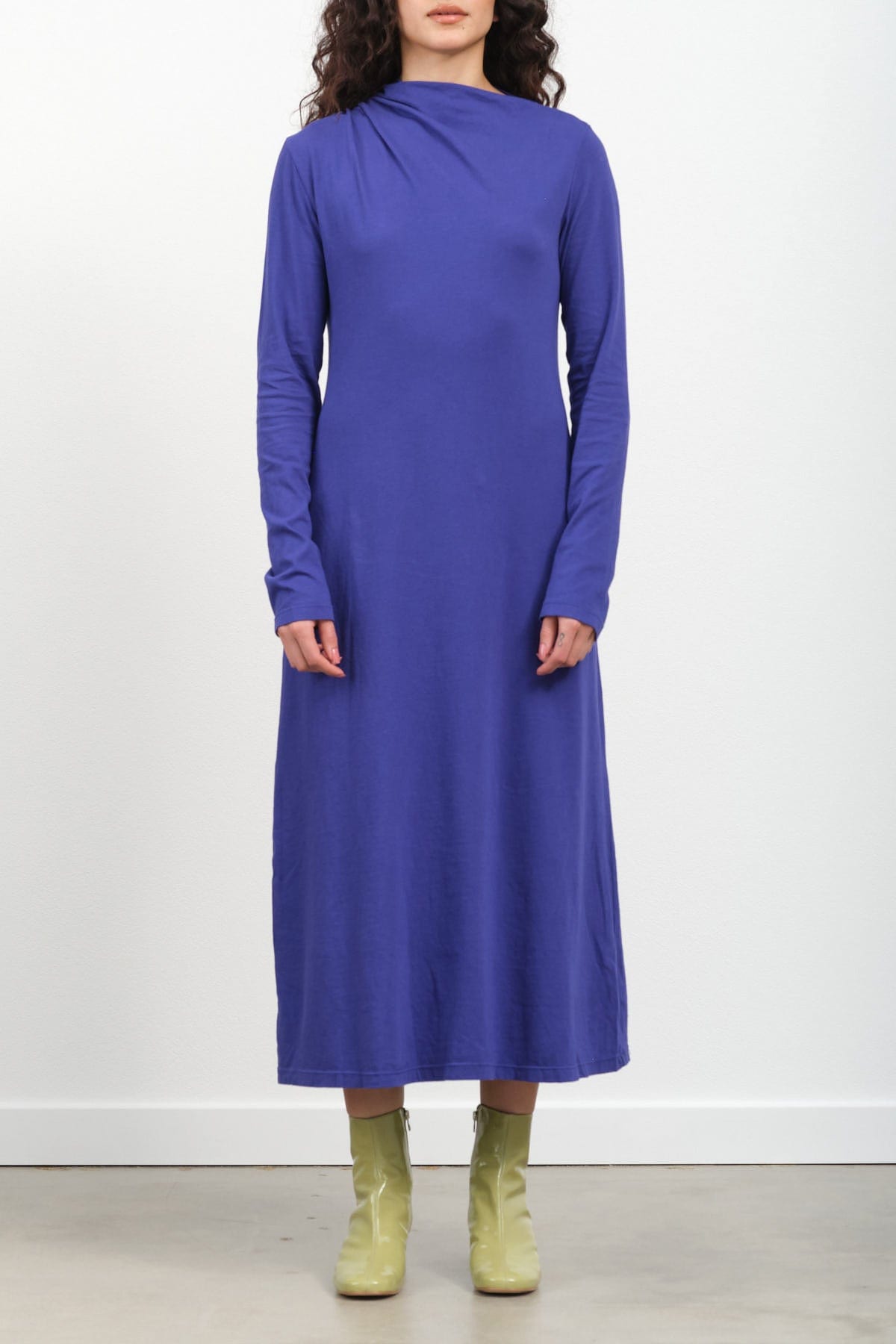 Atelier Delphine Apparel Womens Dresses Lille Dress in Blue Glow Blue Glow / XSmall