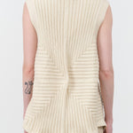 Atelier Delphine Apparel Womens Sweaters Sleeveless Cardigan
