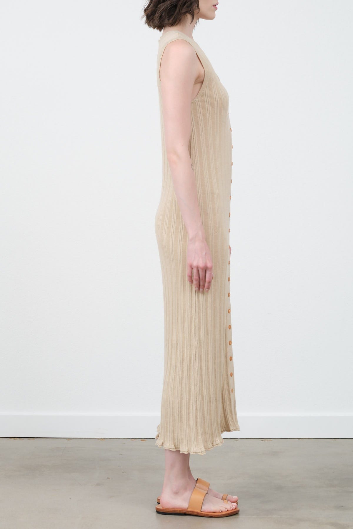 Atelier Delphine Apparel Womens Dresses Slim Long Vest Dress