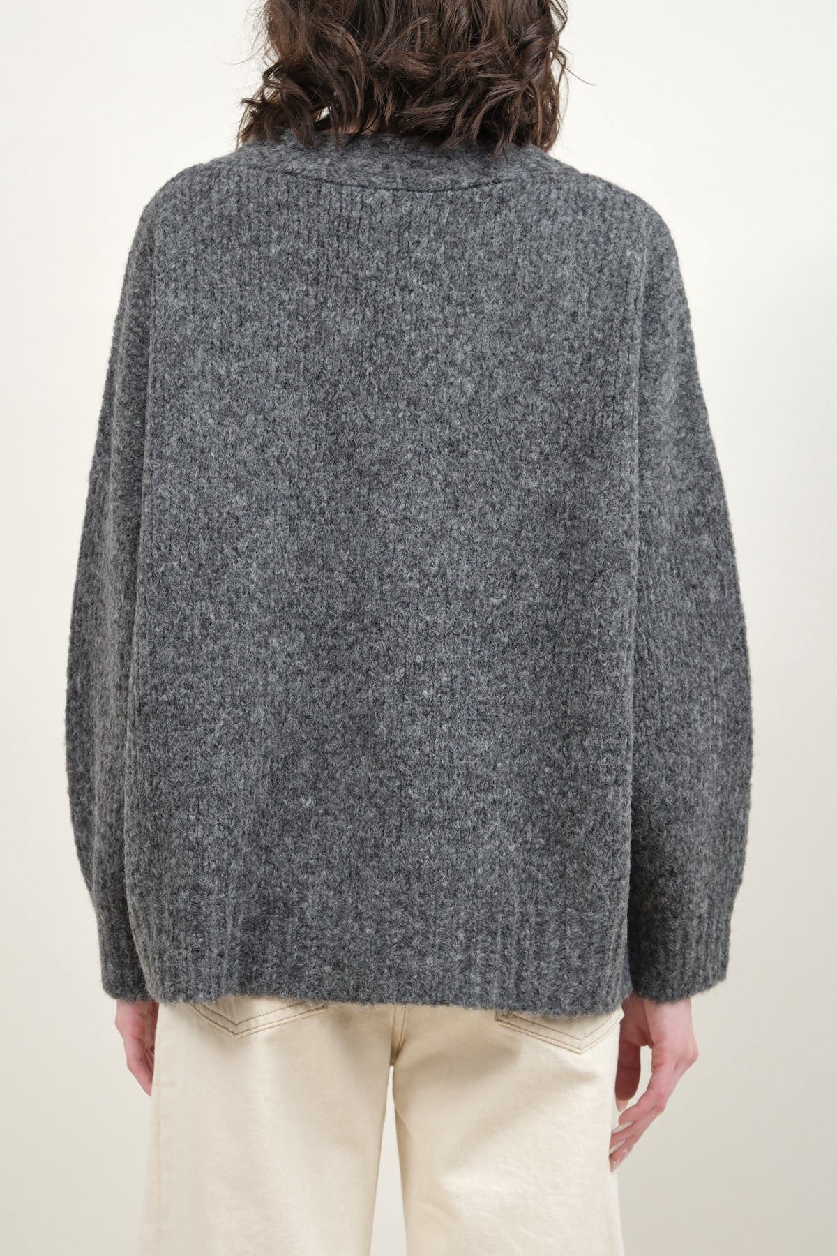 Back of Amelia Cardigan