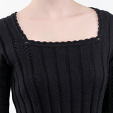Atelier Delphine Apparel Womens Blouses Vienna Top in Black