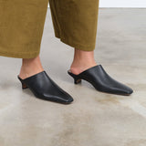 ATP ATELIER Accessories Womens Shoes Sepino Nappa Mule Black / 35