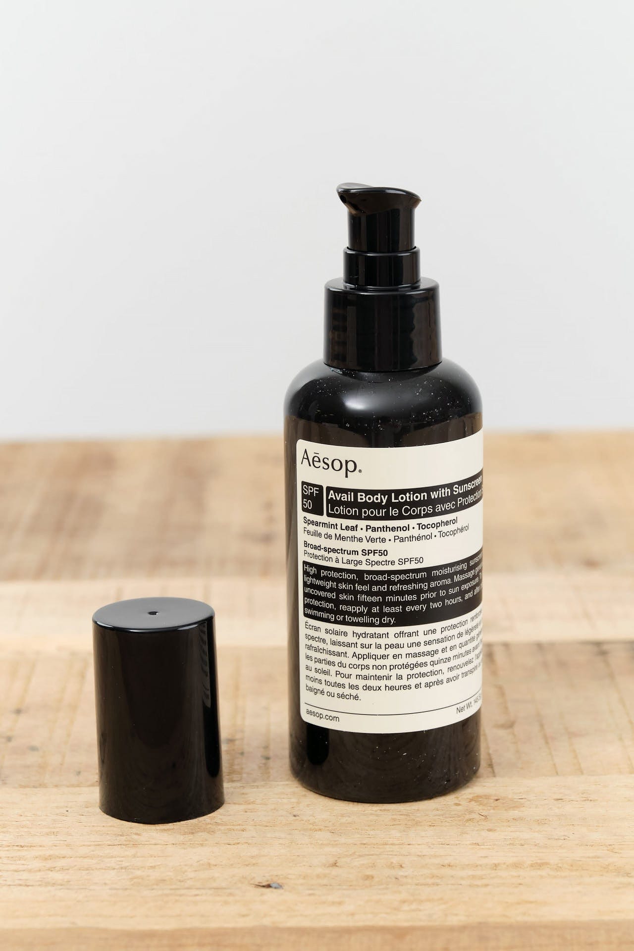 Aesop Beauty Body Avail Body Lotion with SPF