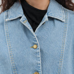 Collar view of Bec Jacket