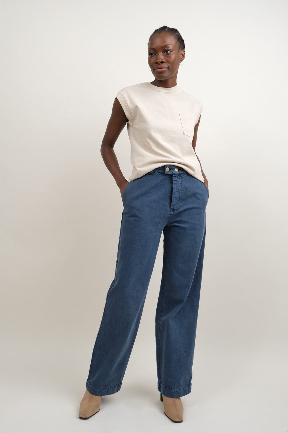 Chino in Blue Bell Overdye