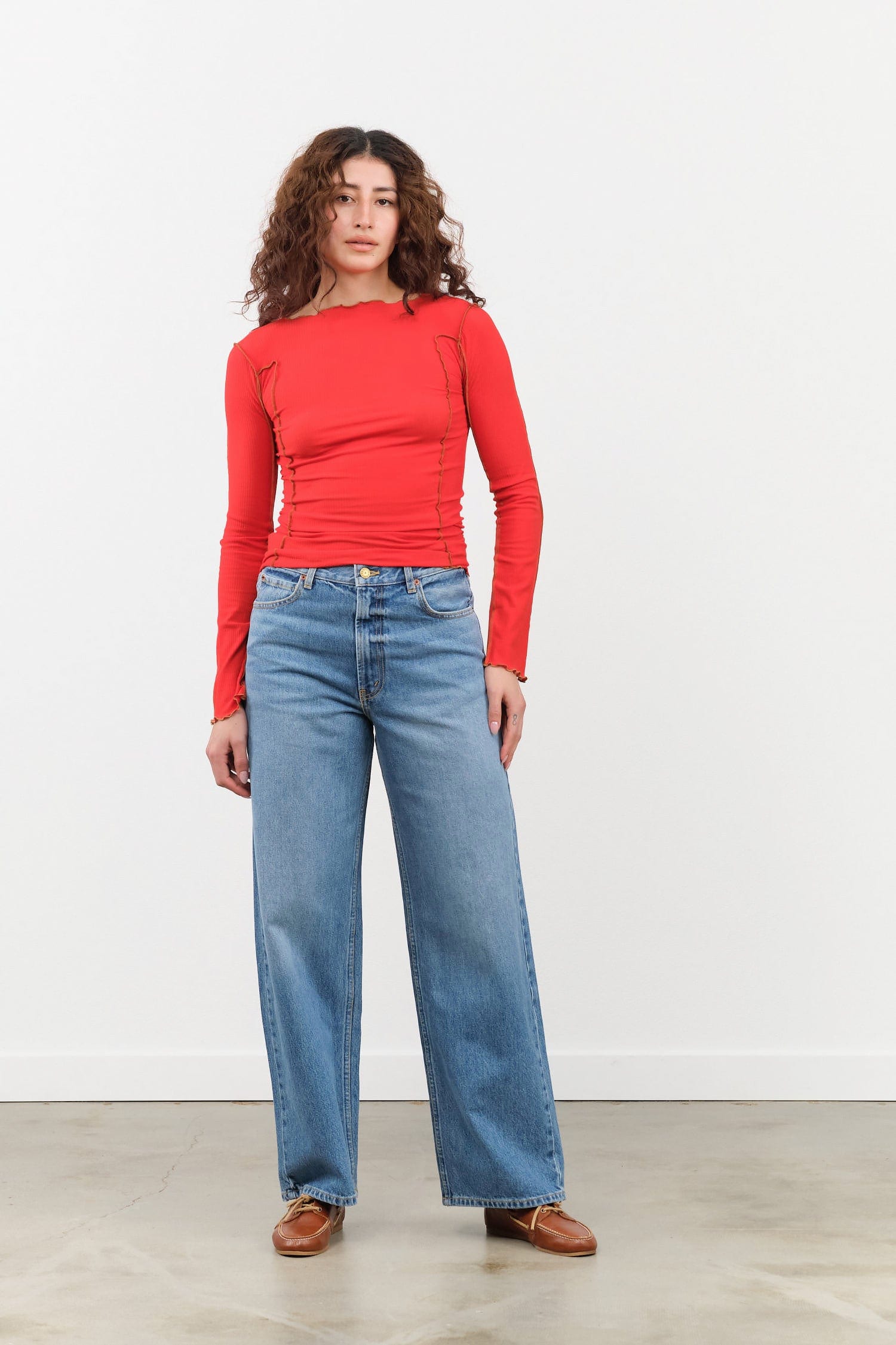 B Sides Jeans Apparel Womens Denim Elissa Jean in Tate Vintage