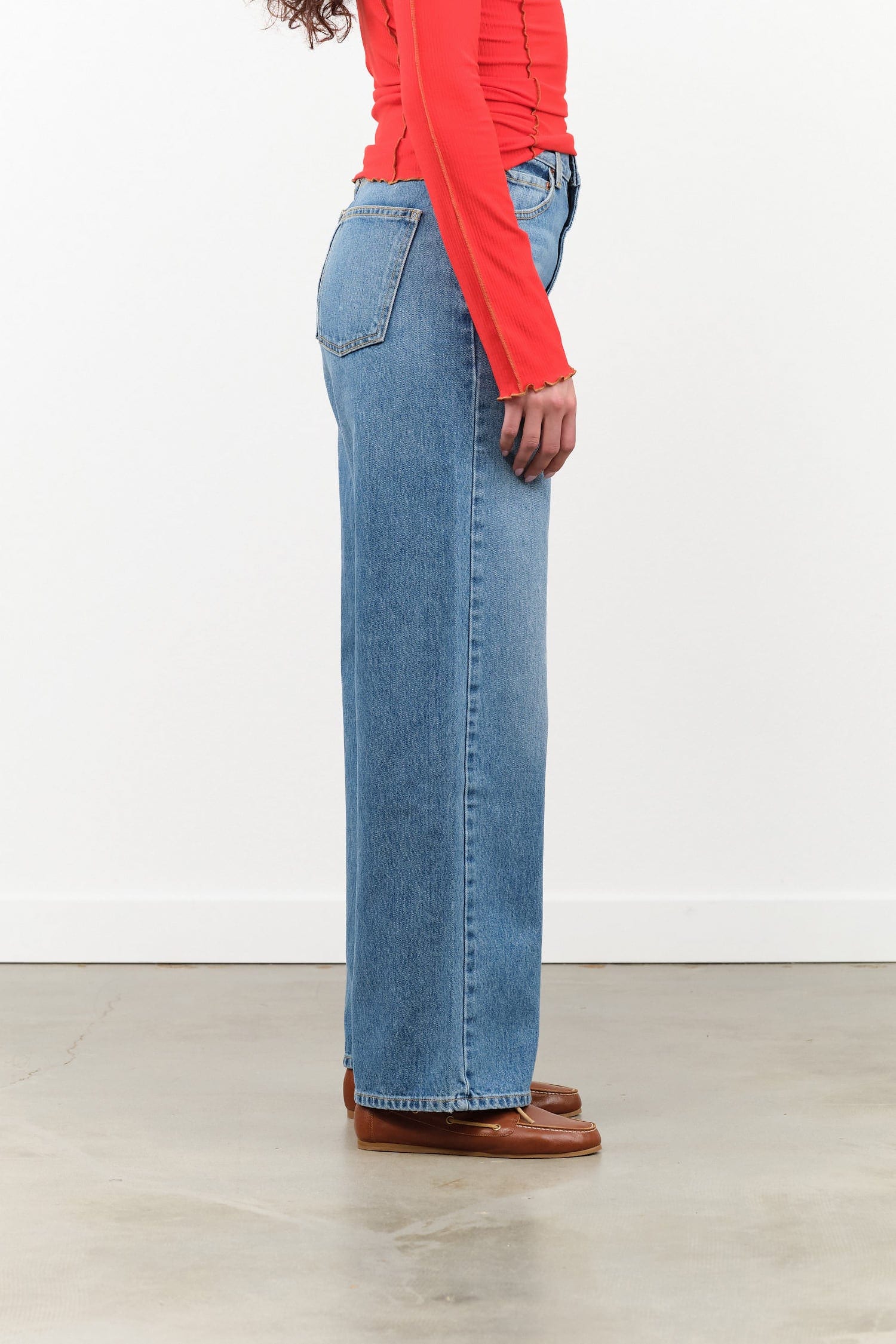B Sides Jeans Apparel Womens Denim Elissa Jean in Tate Vintage