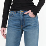 B Sides Jeans Apparel Womens Denim Eshel Jean in Hyde Wash