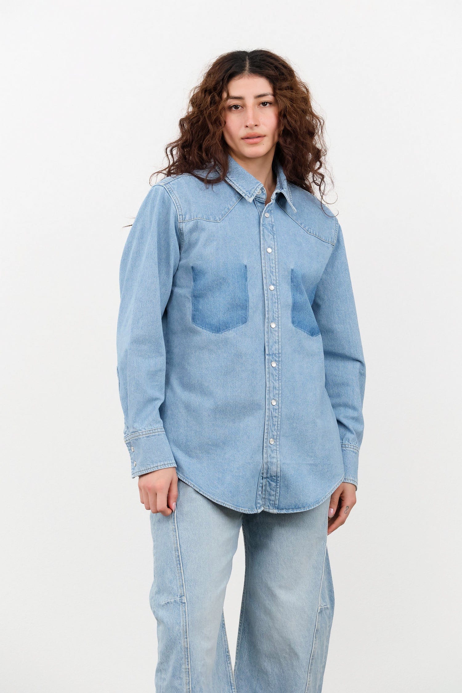 B Sides Jeans Apparel Womens Blouses Liv Western Shirt