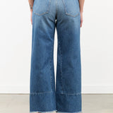 B Sides Jeans Apparel Womens Denim Marcel Culotte in Joni Wash