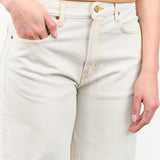 B Sides Jeans Apparel Womens Denim Marcel Culotte in Tile White
