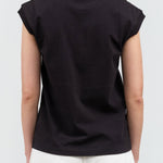 B Sides Jeans Apparel Womens Tees Pocket Tank in Stil Black